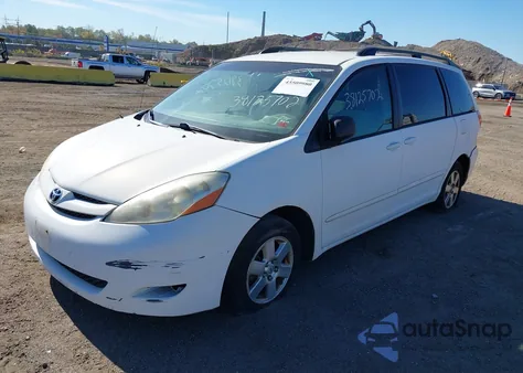 2007 Toyota Sienna Le из США, поврежденный, VIN 5TDZK23C47S085340